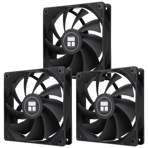 Thermalright TL-C12C (Pack de 3) - Noir - 120 mm (image:2)