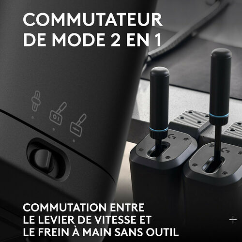 Logitech G RS Shifter and Handbrake