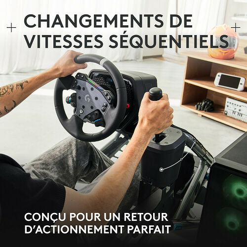 Logitech G RS Shifter and Handbrake
