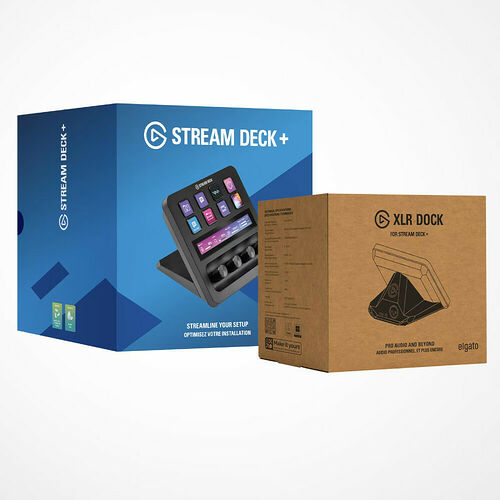 Elgato Stream Deck + et XLR Dock Bundle