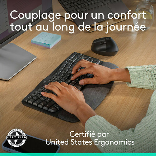 Logitech Wave Keys and Lift Combo