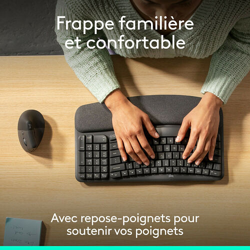 Logitech Wave Keys and Lift Combo