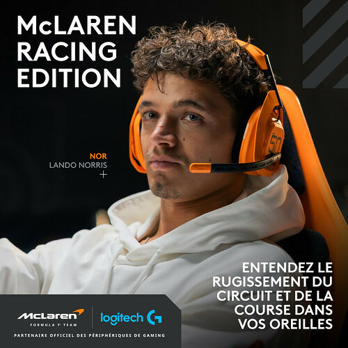 Logitech G A50 X - McLaren Racing Edition
