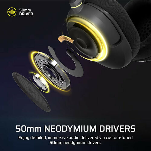 Corsair HS35 V3 Wireless (Noir)