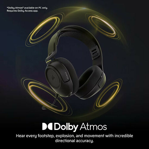 Corsair HS35 V3 Wireless (Noir)