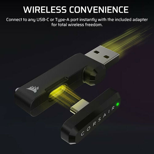 Corsair HS35 V3 Wireless (Noir)