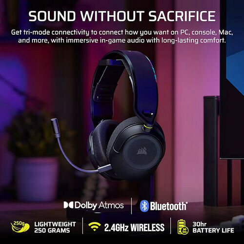 Corsair HS35 V3 Wireless (Noir)