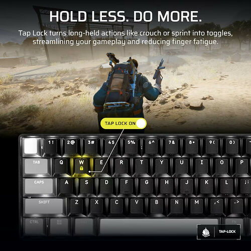 Corsair Clipper Pro Mini 60 (Noir) (AZERTY)
