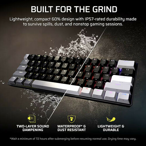Corsair Clipper Pro Mini 60 (Noir) (AZERTY)