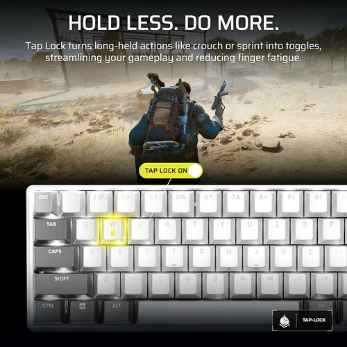 Corsair Clipper Pro Mini 60 (Blanc) (AZERTY)