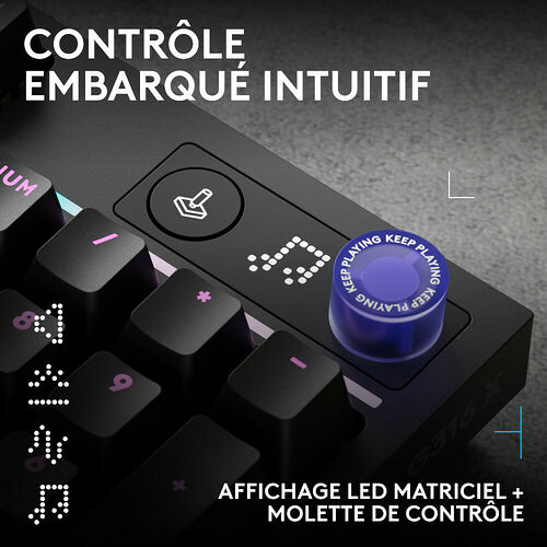 Logitech G316 X 98 - Noir (AZERTY)
