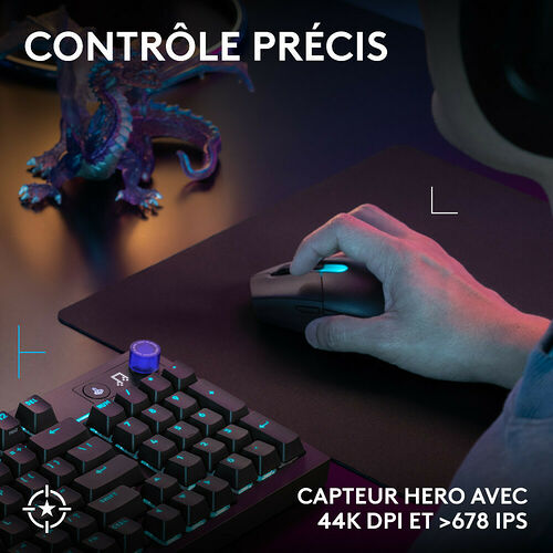 Logitech G305 X Superlight - Noir