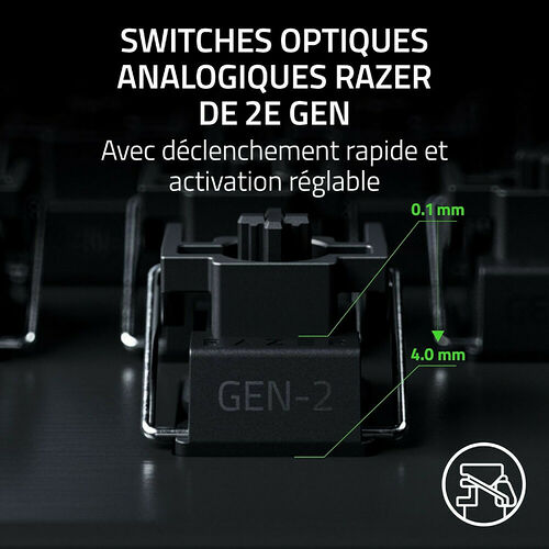 Razer Huntsman V3 Pro 8 KHz (AZERTY)