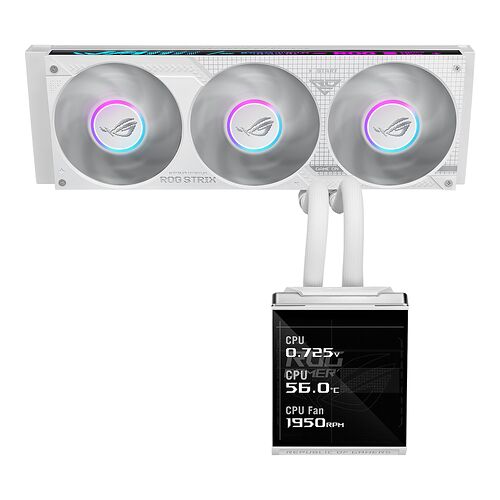 Asus ROG Strix SLC IV 360 ARGB LCD Blanc - 360 mm