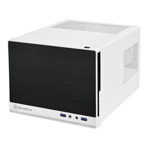 Silverstone SUGO SG13-Q - Blanc/Noir