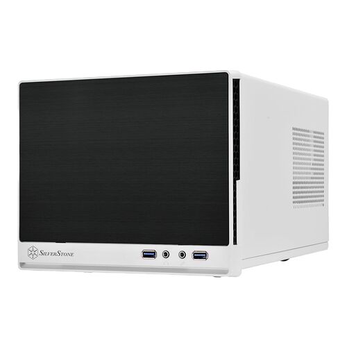 Silverstone SUGO SG13-Q - Blanc/Noir