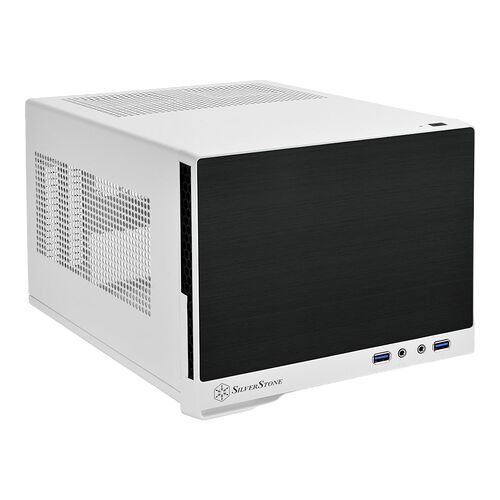 Silverstone SUGO SG13-Q - Blanc/Noir