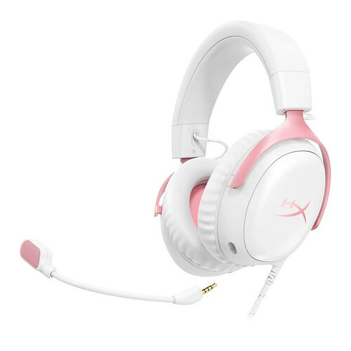 HyperX Cloud III - Blanc/Rose