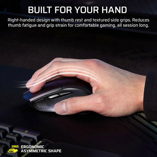 Corsair Harpoon V2 Wireless - Noir