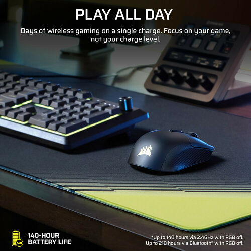 Corsair Harpoon V2 Wireless - Noir