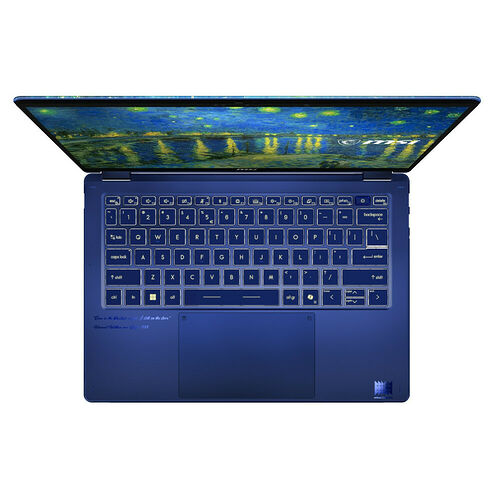 MSI Prestige 14 AI+ Starry Night Over the Rhône Edition