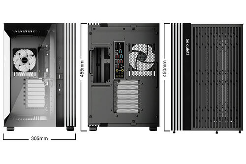 be quiet! Light Base 600 LX - Noir