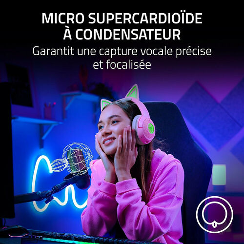 Razer Seiren V3 Chroma 32-Bit DSP - Noir