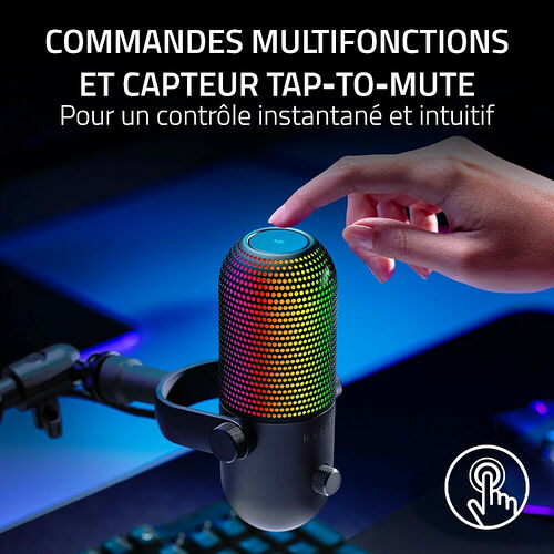Razer Seiren V3 Chroma 32-Bit DSP - Noir