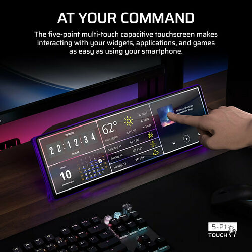 Corsair Xeneon Edge - Violet