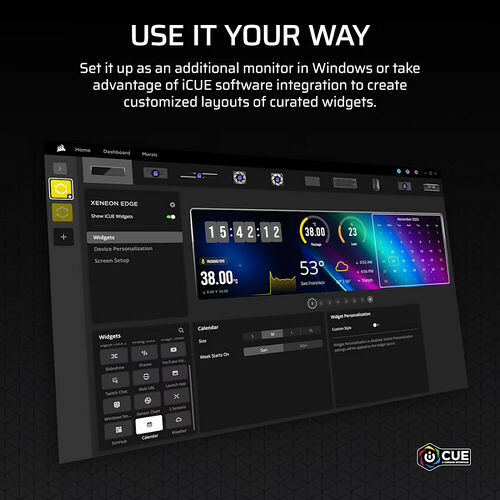 Corsair Xeneon Edge - Violet