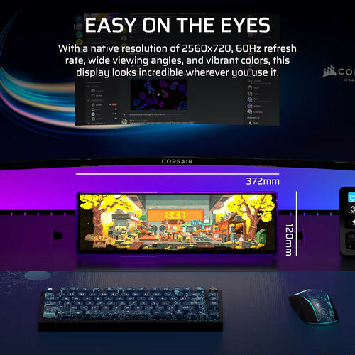 Corsair Xeneon Edge - Violet