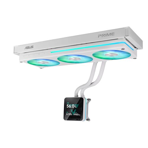 Asus Prime SLC II ARGB LCD Blanc - 360 mm