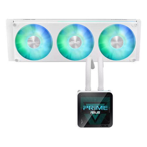 Asus Prime SLC II ARGB LCD Blanc - 360 mm