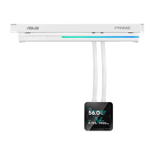 Asus Prime SLC II ARGB LCD Blanc - 360 mm