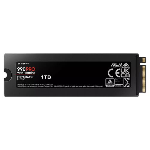 Samsung SSD 990 Pro 2 To (avec dissipateur)
