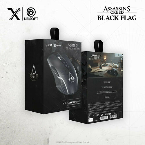 Lexip X Ubisoft Assassin's Creed Black Flag Mouse