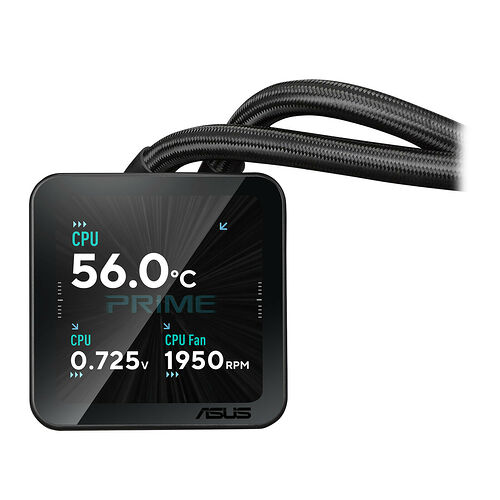 Asus Prime SLC II ARGB LCD Noir - 360 mm