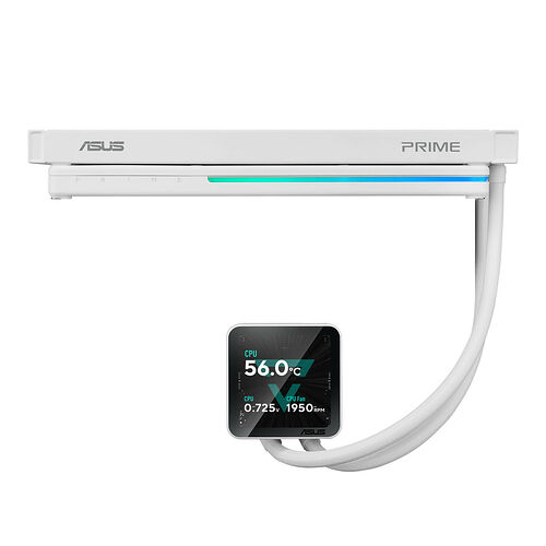 Asus Prime LC II ARGB LCD Blanc - 360 mm
