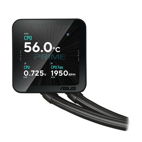 Asus Prime LC II ARGB LCD Noir - 360 mm