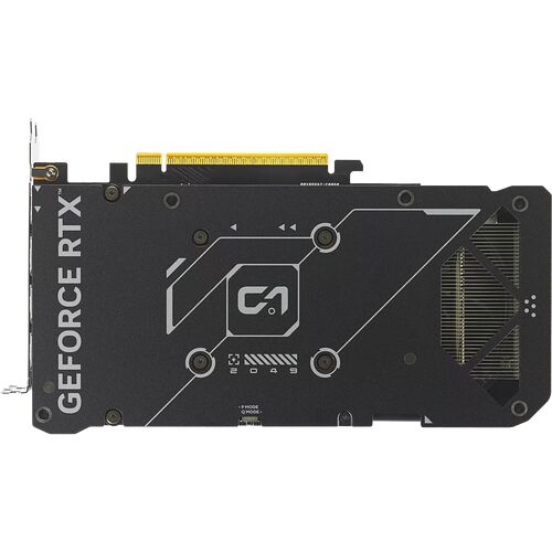 Carte graphique NVIDIA GeForce RTX avec un design noir et des détails gris, arborant le logo Configmatic.