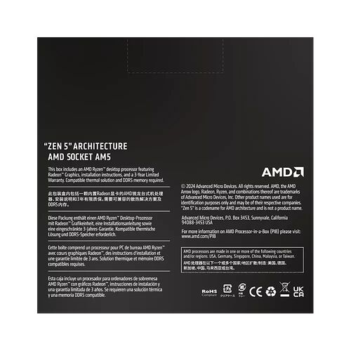 AMD Ryzen 5 9600X (3.9 GHz)