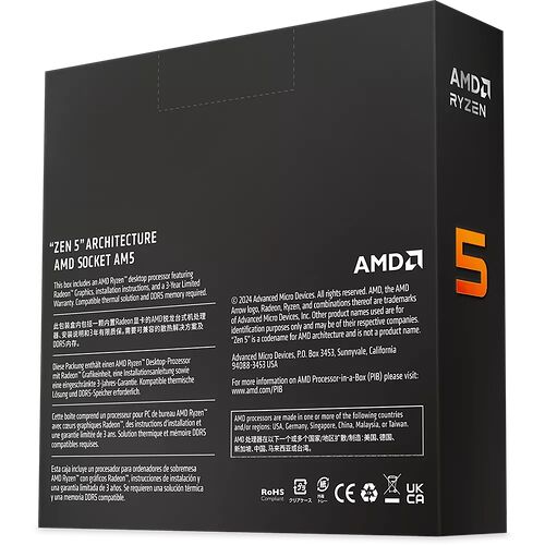 AMD Ryzen 5 9600X (3.9 GHz)