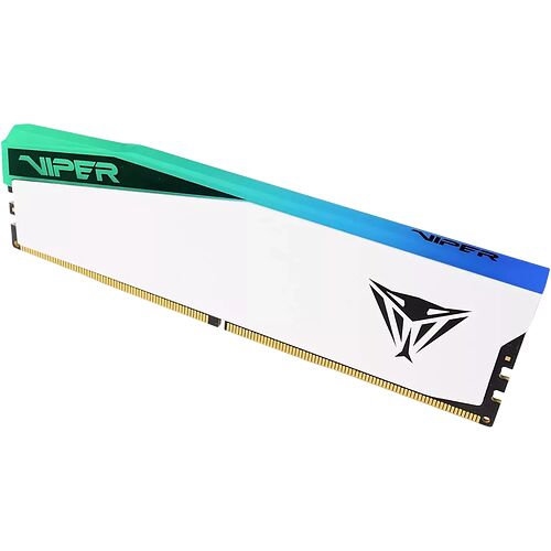 DDR5 Patriot Viper Elite 5 RGB Blanc - 48 Go (2 x 24 Go) 5600 MHz - CAS 38