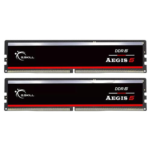 DDR5 G.Skill Aegis 5 Noir - 32 Go (2 x 16 Go) 5200 MHz - CAS 40