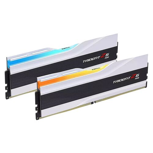 DDR5 G.Skill Trident Z5 Blanc RGB - 32 Go (2 x 16 Go) 6400 MHz - CAS 32