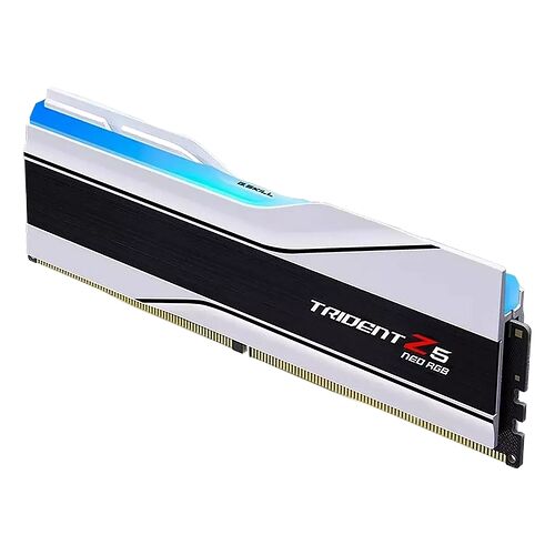 DDR5 G.Skill Trident Z5 Neo Blanc RGB - 32 Go (2 x 16 Go) 6400 MHz - CAS 32