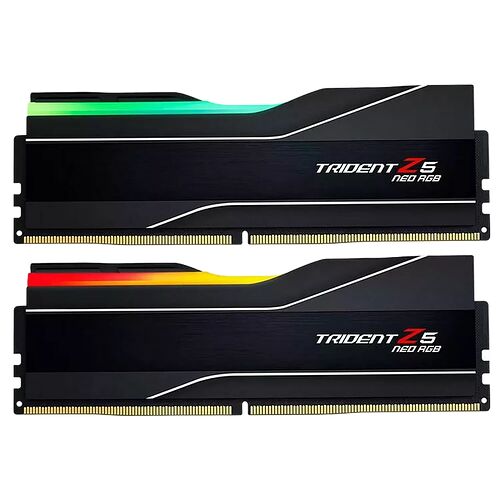 DDR5 G.Skill Trident Z5 Neo Noir RGB - 64 Go (2 x 32 Go) 6000 MHz - CAS 36