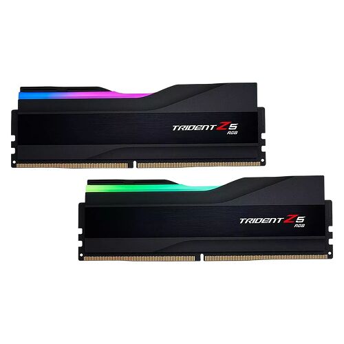 DDR5 G.Skill Trident Z5 Noir RGB - 64 Go (2 x 32 Go) 6800 MHz - CAS 32