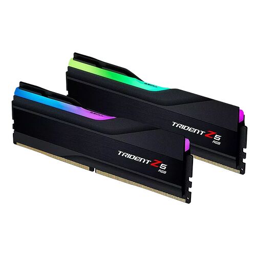 DDR5 G.Skill Trident Z5 Noir RGB - 64 Go (2 x 32 Go) 6800 MHz - CAS 32