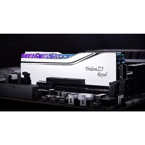 DDR5 G.Skill Trident Z5 Royal Argent - 48 Go (2 x 24 Go) 8000 MHz - CAS 40